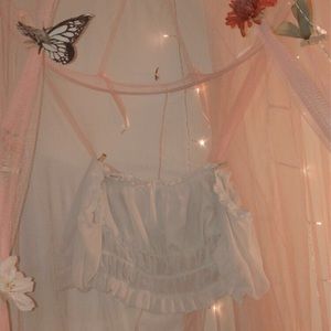 Forever 21 fluffy crop top